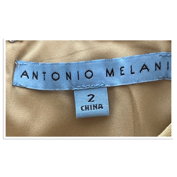 Antonio Melani Julia Dress Yellow Linen Blend Lagenlook Layered-Look Size 2 NWT - Picture 11 of 11